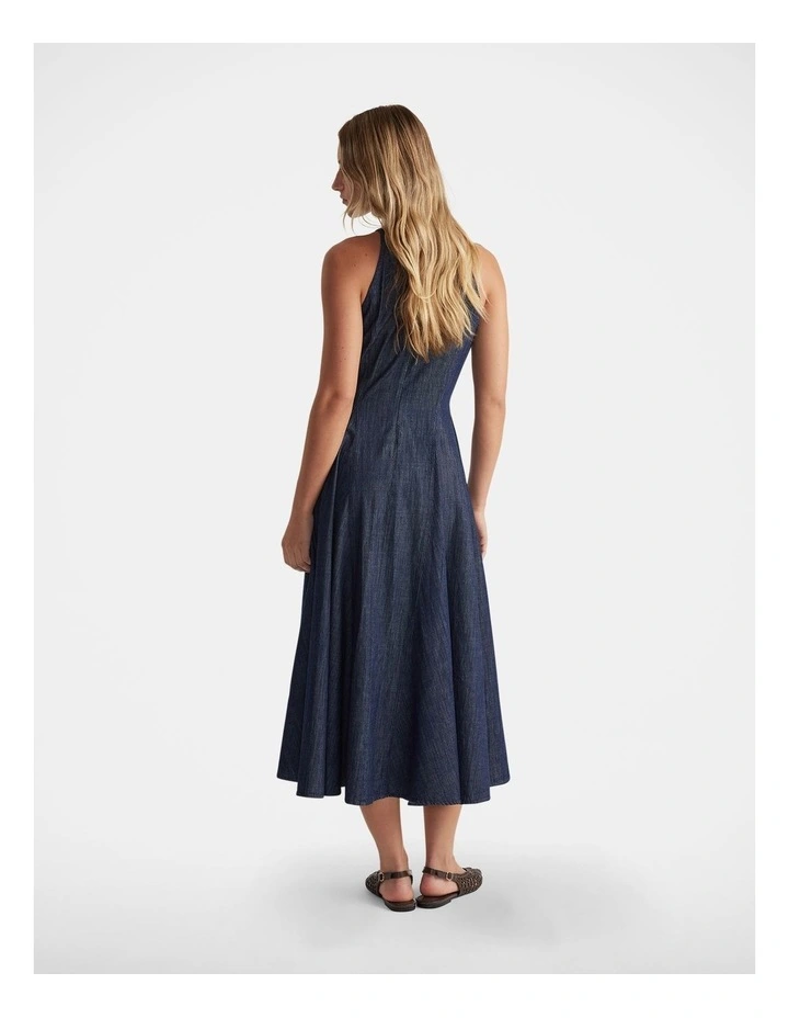 Darcy Denim Maxi Dress image 2