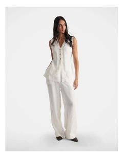 Carson Cupro Top in White