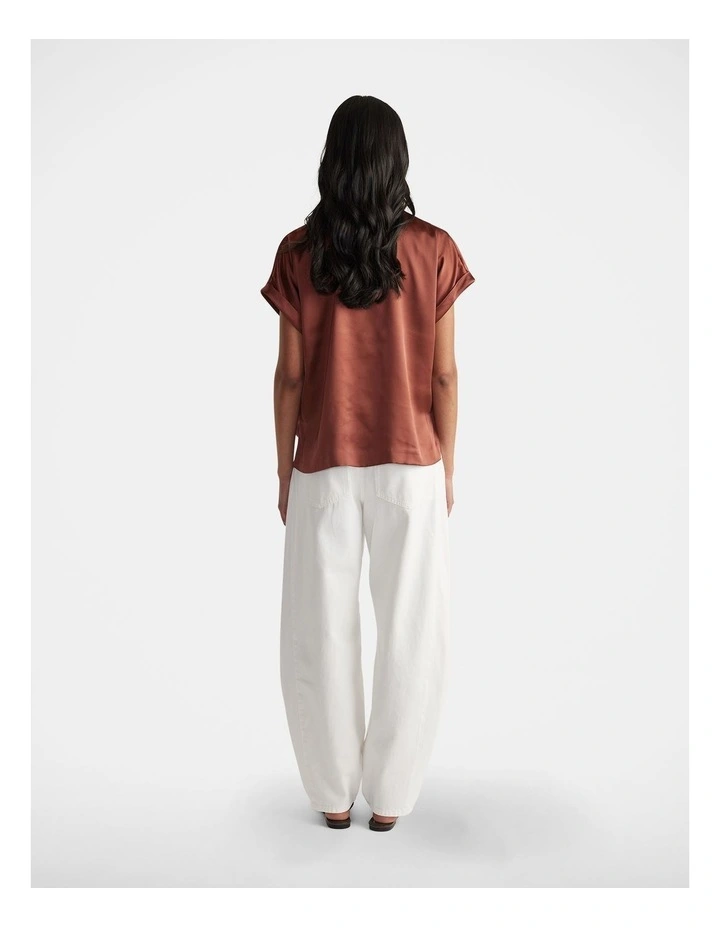 AnnMaree Satin Tee image 2