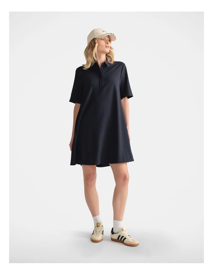 Polo Swing Dress in Blue image 1