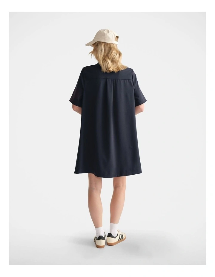 Polo Swing Dress in Blue image 2