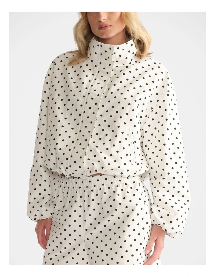 Polka Dot Jacket in Multi image 3