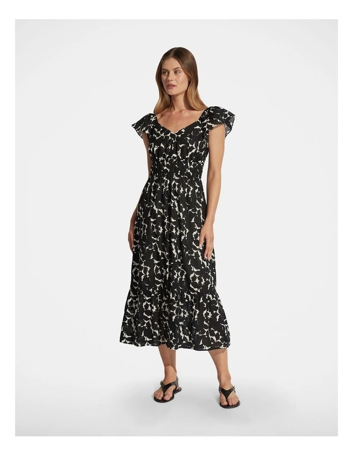 Whittney Flutter Midi Dress image 1