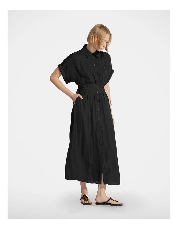 Sasha Midi Shirt Dress image 1