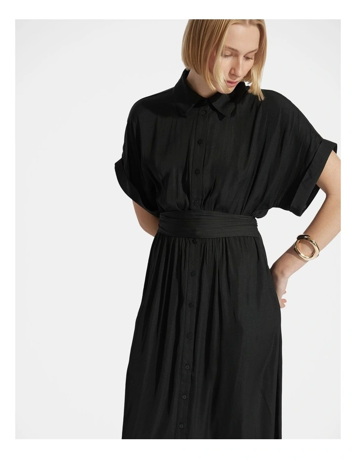 Sasha Midi Shirt Dress image 3