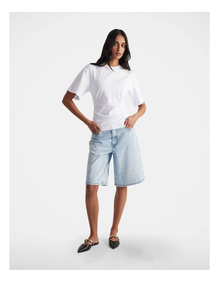 Amelia Pleated Waist Tee image 1