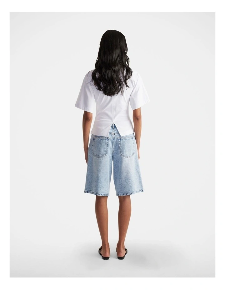 Amelia Pleated Waist Tee image 2