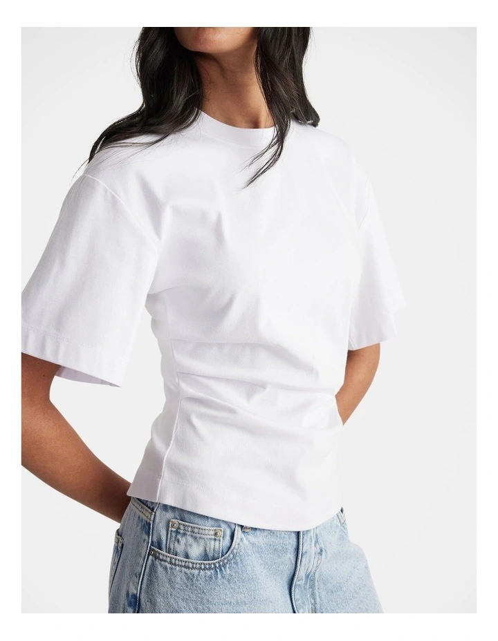Amelia Pleated Waist Tee image 3