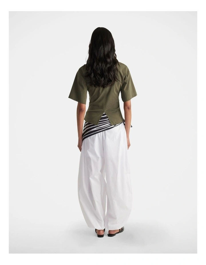 Amelia Pleated Waist Tee image 2