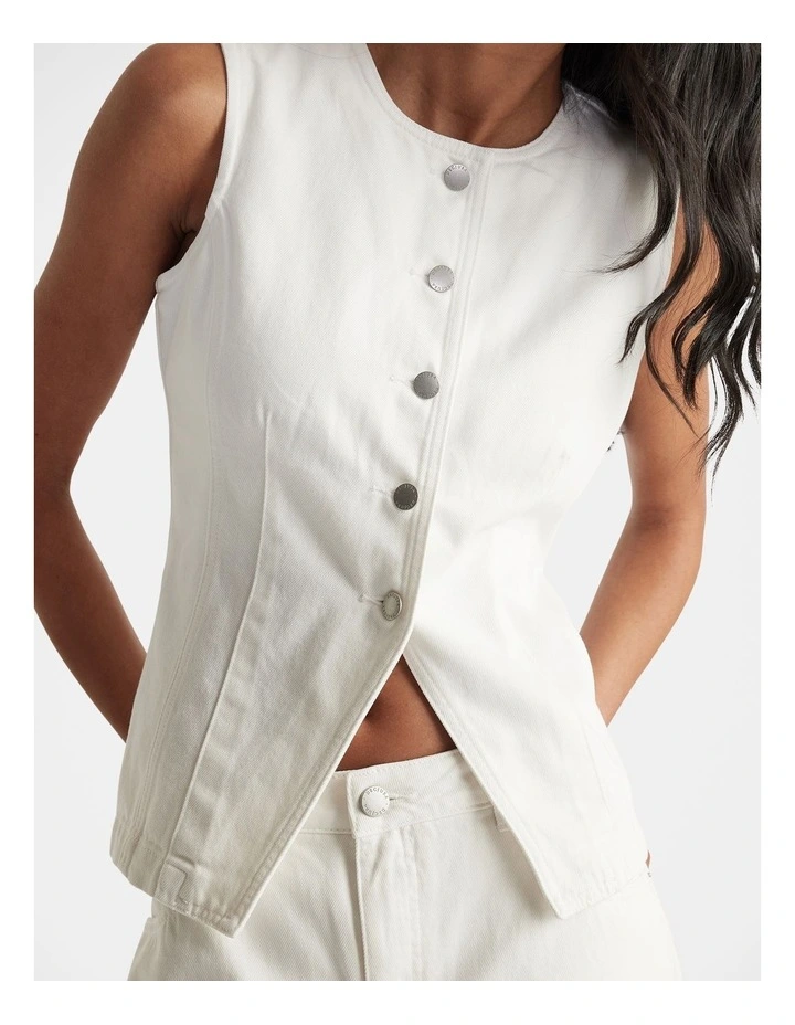 Chloe Denim Vest image 3