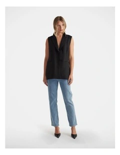 Paige Linen Blend Vest
