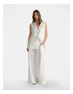 Paige Linen Blend Vest