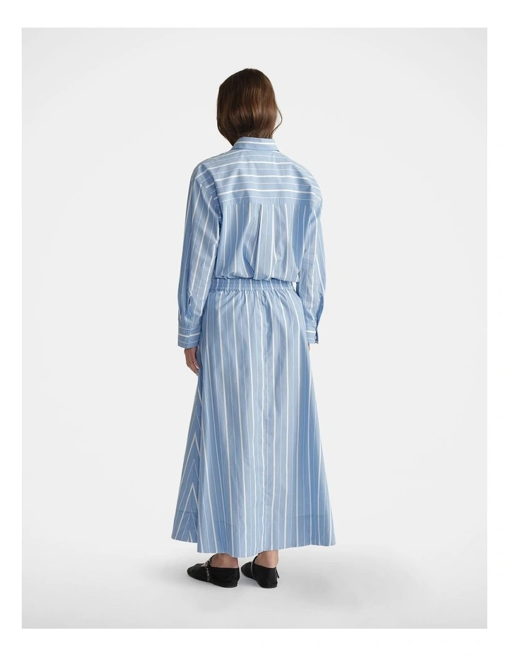 D-Luxe Poplin Stripe Skirt image 2