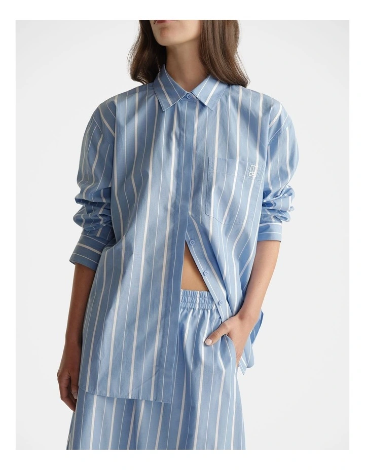 D-Luxe Poplin Stripe Shirt image 3
