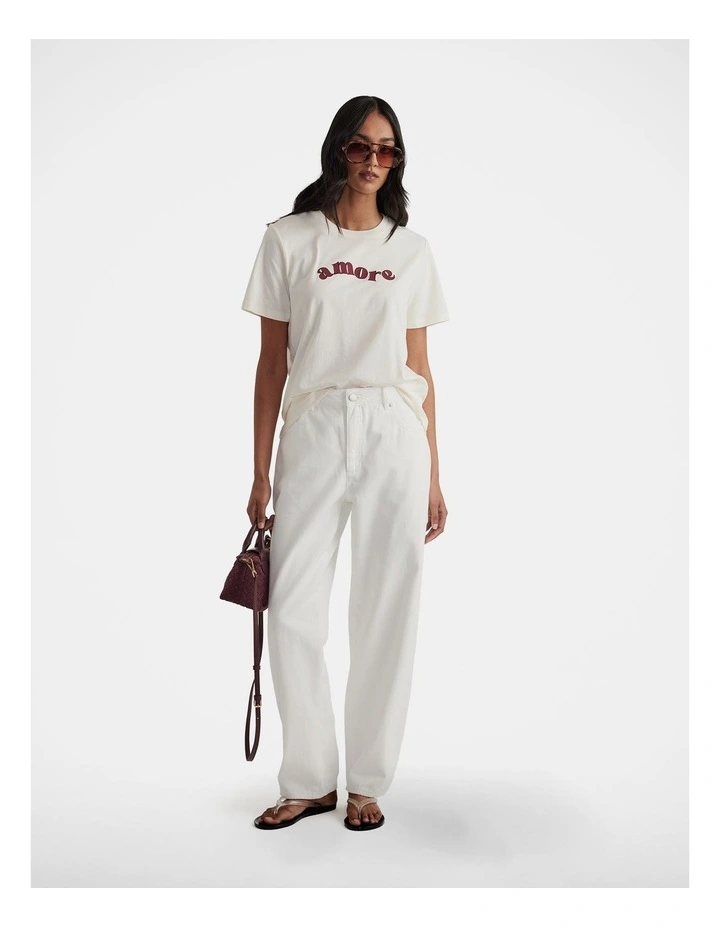 Amour Text Tee image 1