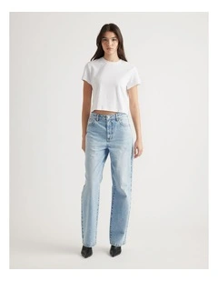 Dillon Mini Tee in White