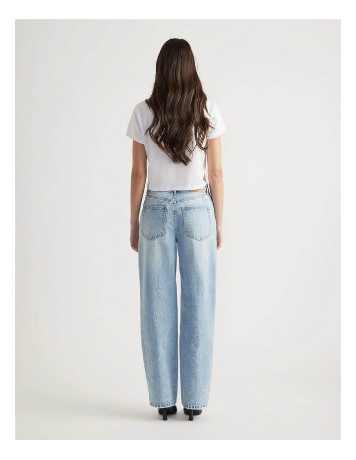 Dillon Mini Tee in White image 2