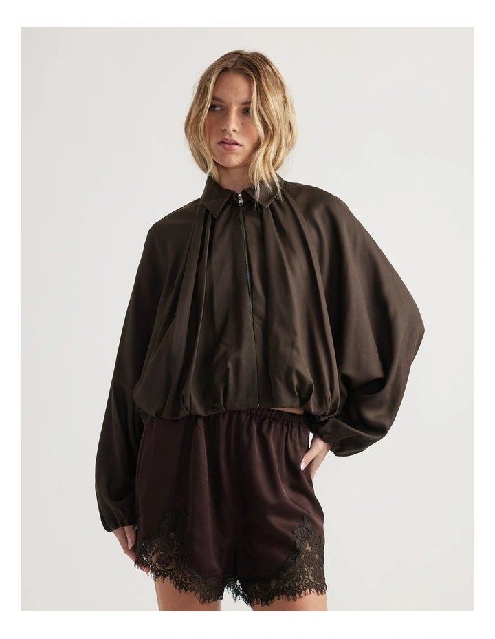 Tayla Puffed Sleeve Jacket image 3