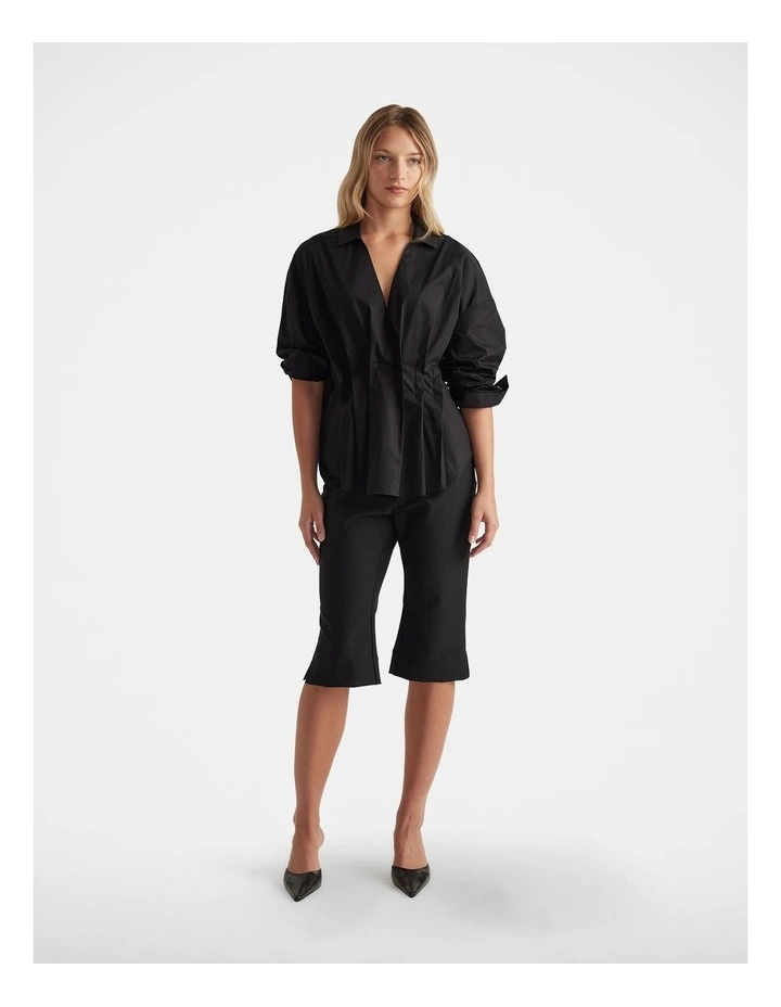 Pia Pleated Oversized Shirt image 1