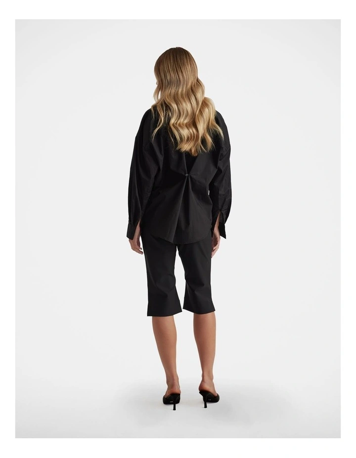 Pia Pleated Oversized Shirt image 2