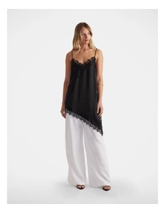 Karla Lace Tunic in Black