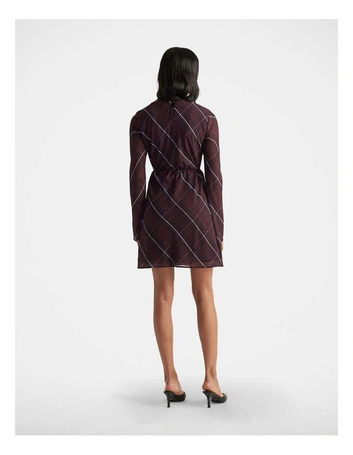 Chelsea Georgette Mini Dress in Multi image 2