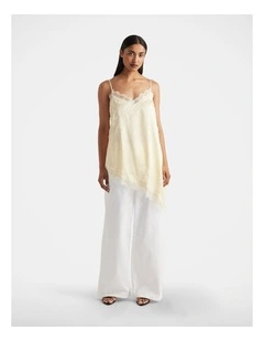 Karla Lace Tunic in Yellow