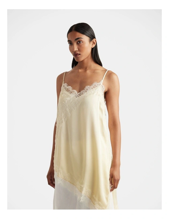 Karla Lace Tunic in Yellow image 3