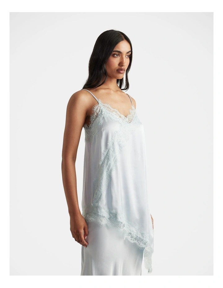 Karla Lace Tunic in Blue image 3