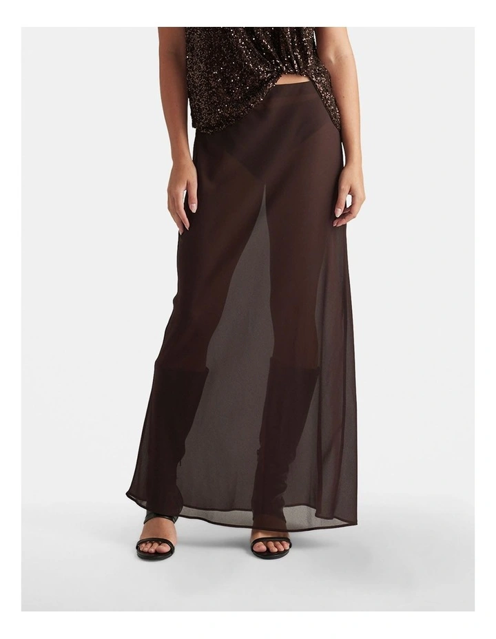 Faye Sheer Maxi Skirt image 3