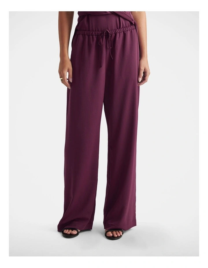 Sophie Relaxed Pant in Purple image 3