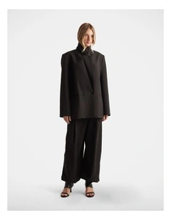 Josie Tailored Balloon Pant in Black
