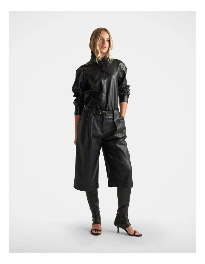 Jemma PU Shirt image 1