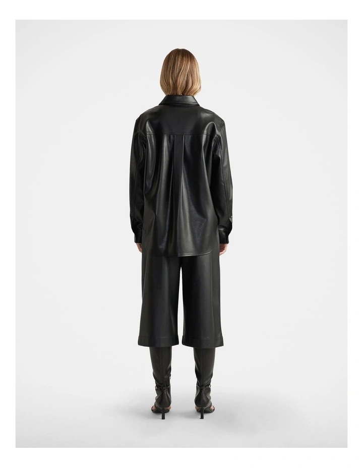 Jemma PU Shirt image 2