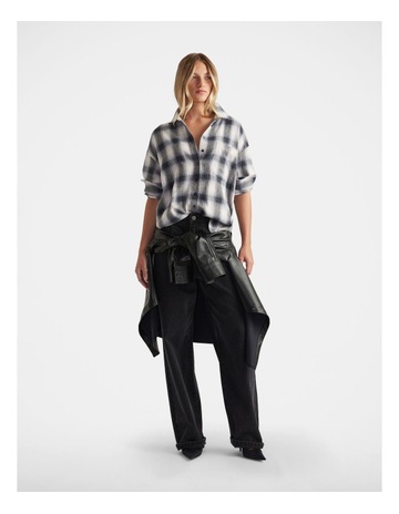 Steel Blue Plaid colour