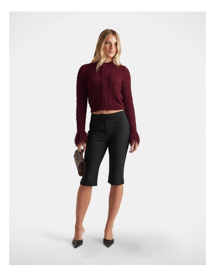 Morgan Fringe Cuff Cardigan image 1