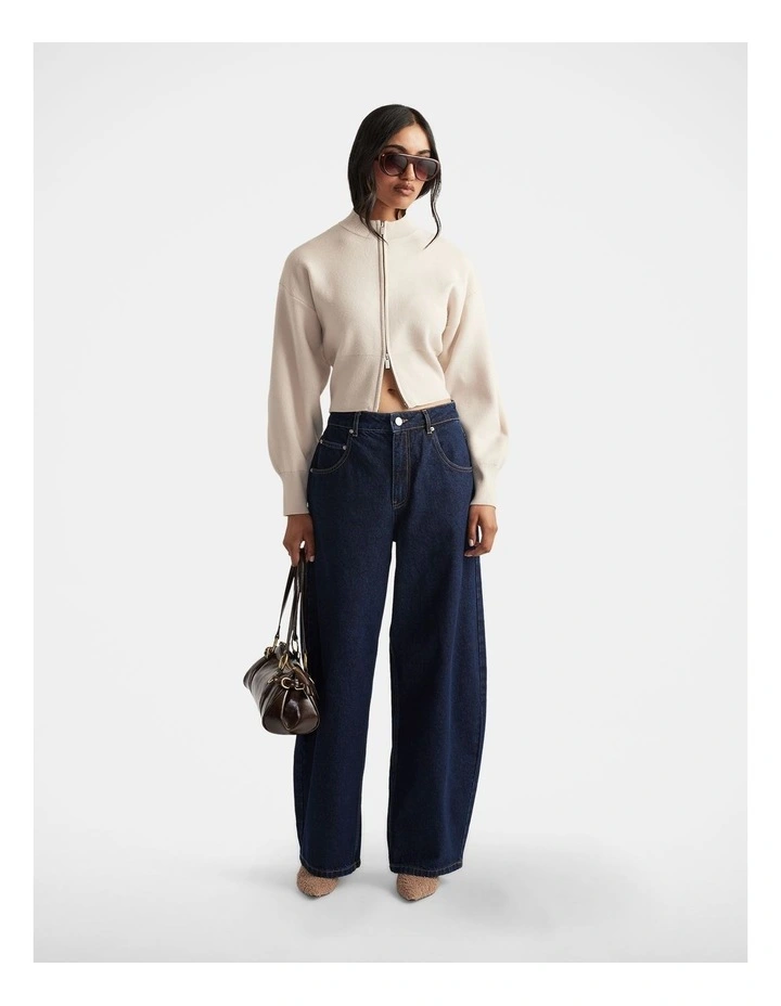 Zoey Zip Knit Jumper image 1