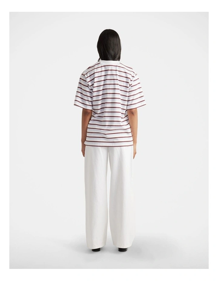 Isabella Oversized Stripe Tee image 2