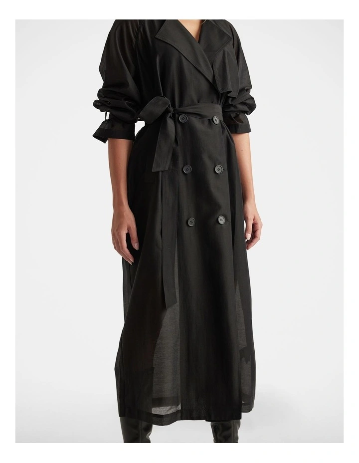 Briar Sheer Trench Coat image 3