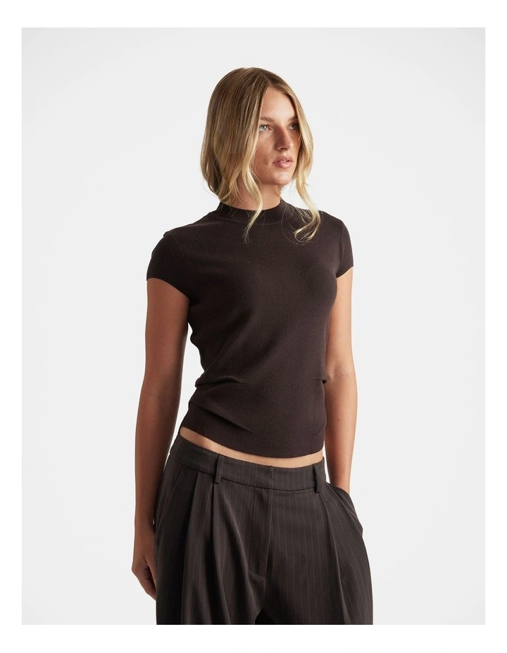 Lily Pleat Detail Knit Tee image 3