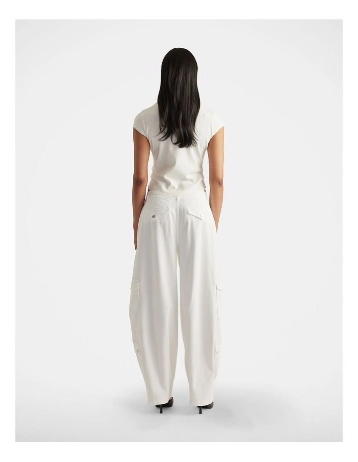 Lily Pleat Detail Knit Tee image 2