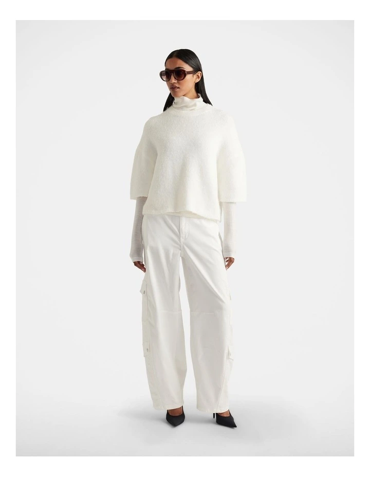 Lola Fluffy Knit Tee image 1