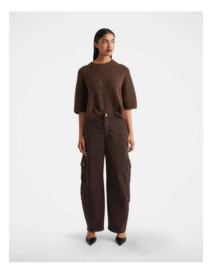 Lola Fluffy Knit Tee image 1