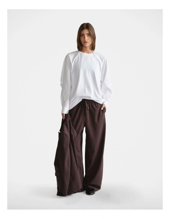 D-Luxe Spliced Poplin Tee image 1