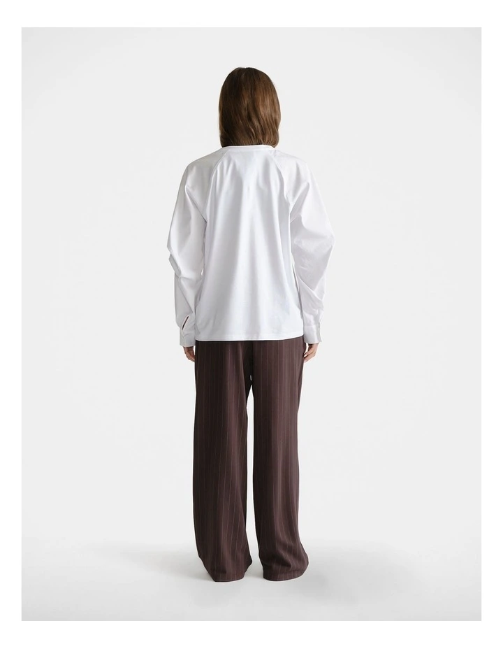 D-Luxe Spliced Poplin Tee image 2