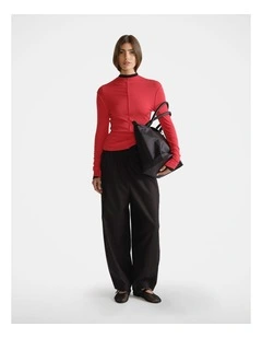 D-Luxe Semi Sheer Long Sleeve