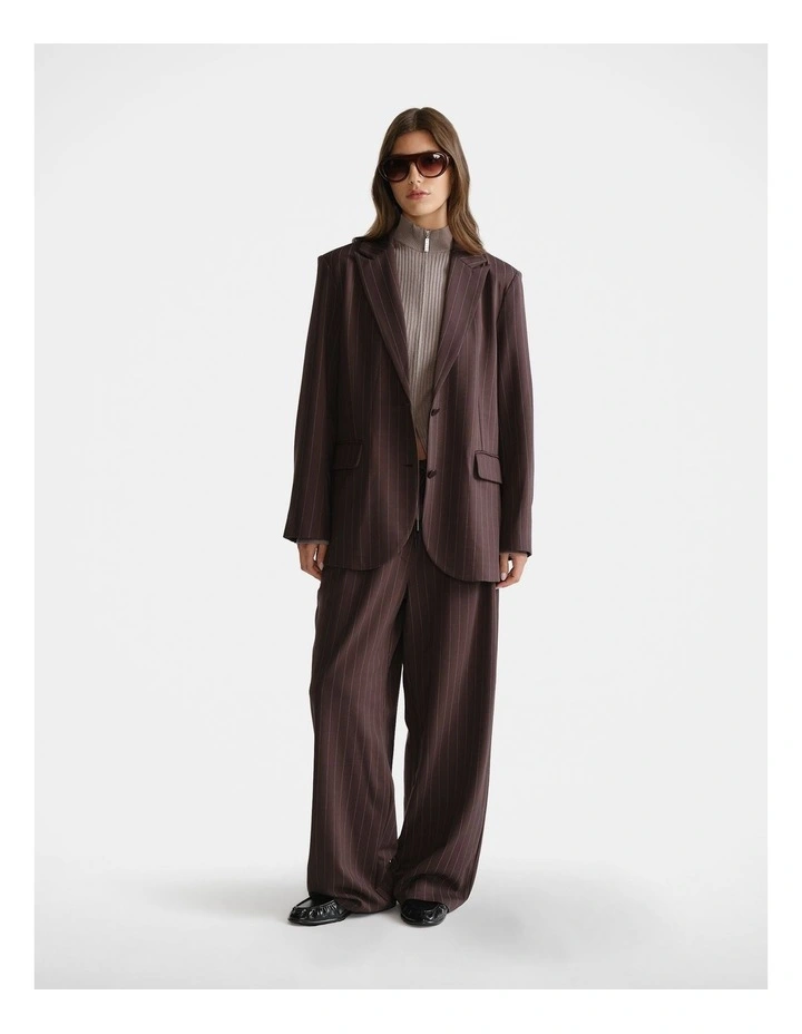 D-Luxe Pinstripe Blazer image 4