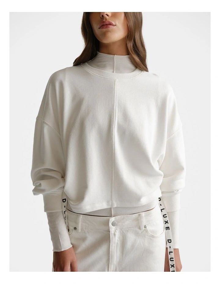 D-Luxe Ruched Terry Sweat image 3