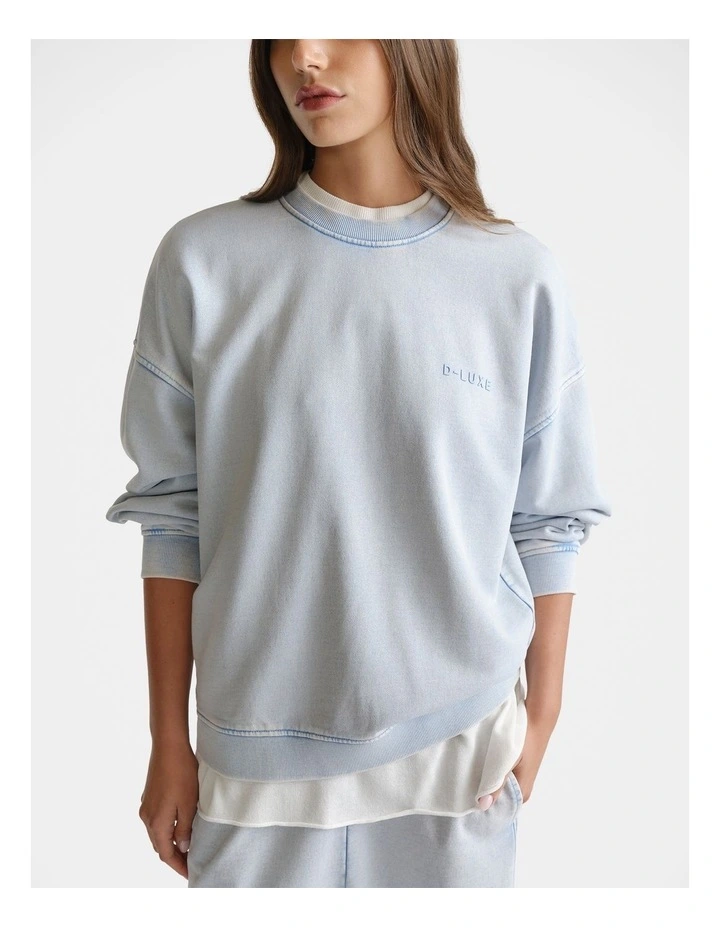 D-Luxe Washed Terry Sweat image 3