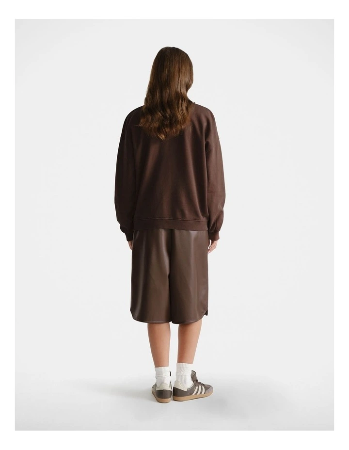 D-Luxe Washed Terry Sweat image 2